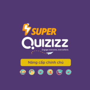 Nâng cấp tài khoản Quizizz Super Chính chủ 1 Năm